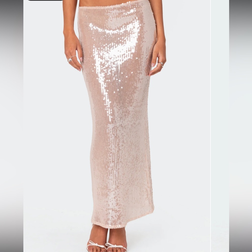 Edikted sequin skirt